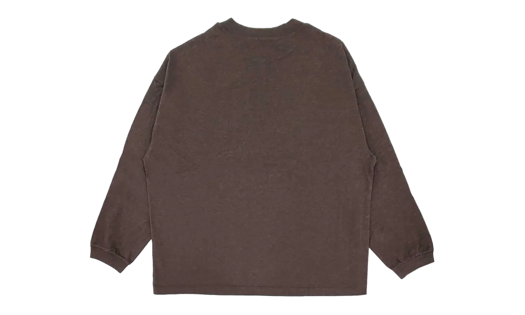 Logo Long Sleeve Tee Shirt "Heather Wood" 125SU244202F