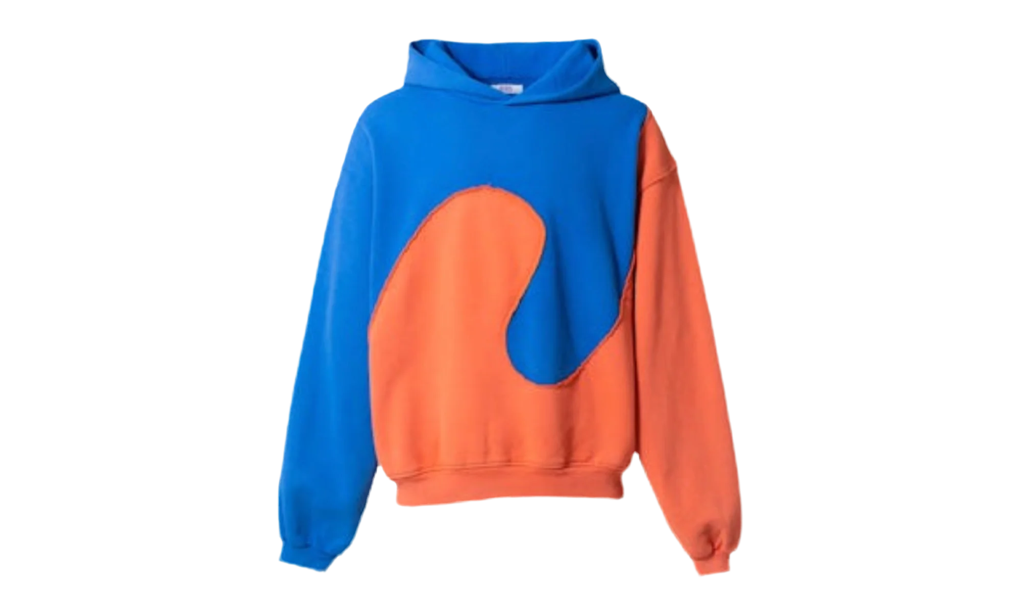 Swirl Fleece Hoodie "Red / Green" ERL05T017 REDG