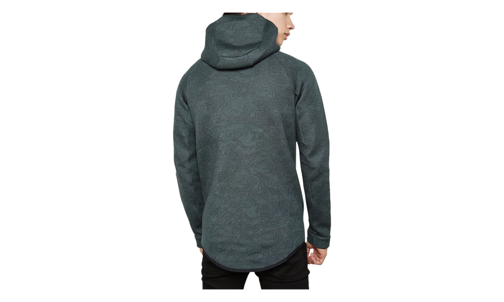 Tech Fleece Full-Zip Jacquard Hoodie "Vintage Green" 863814 382