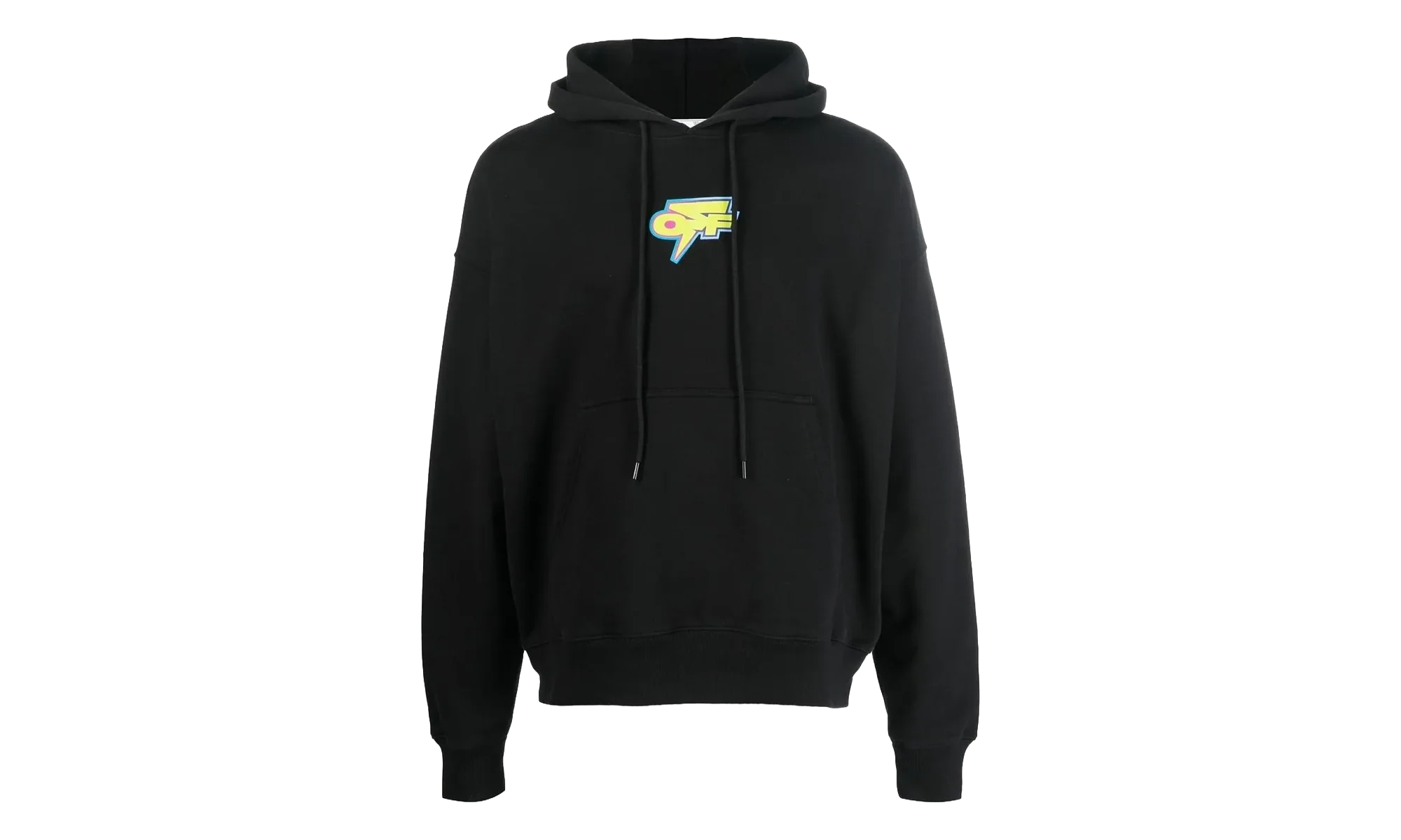 Degrade Thunder Skate Arrows Oversized Hoodie "Black / Multi" OMBB085F22FLE0041070