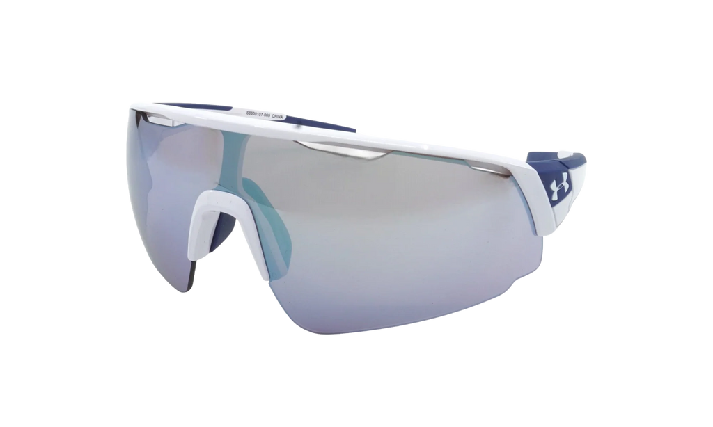 Changeup Sunglasses "Gray Mirror - Shiny White / Navy" S8600107 069