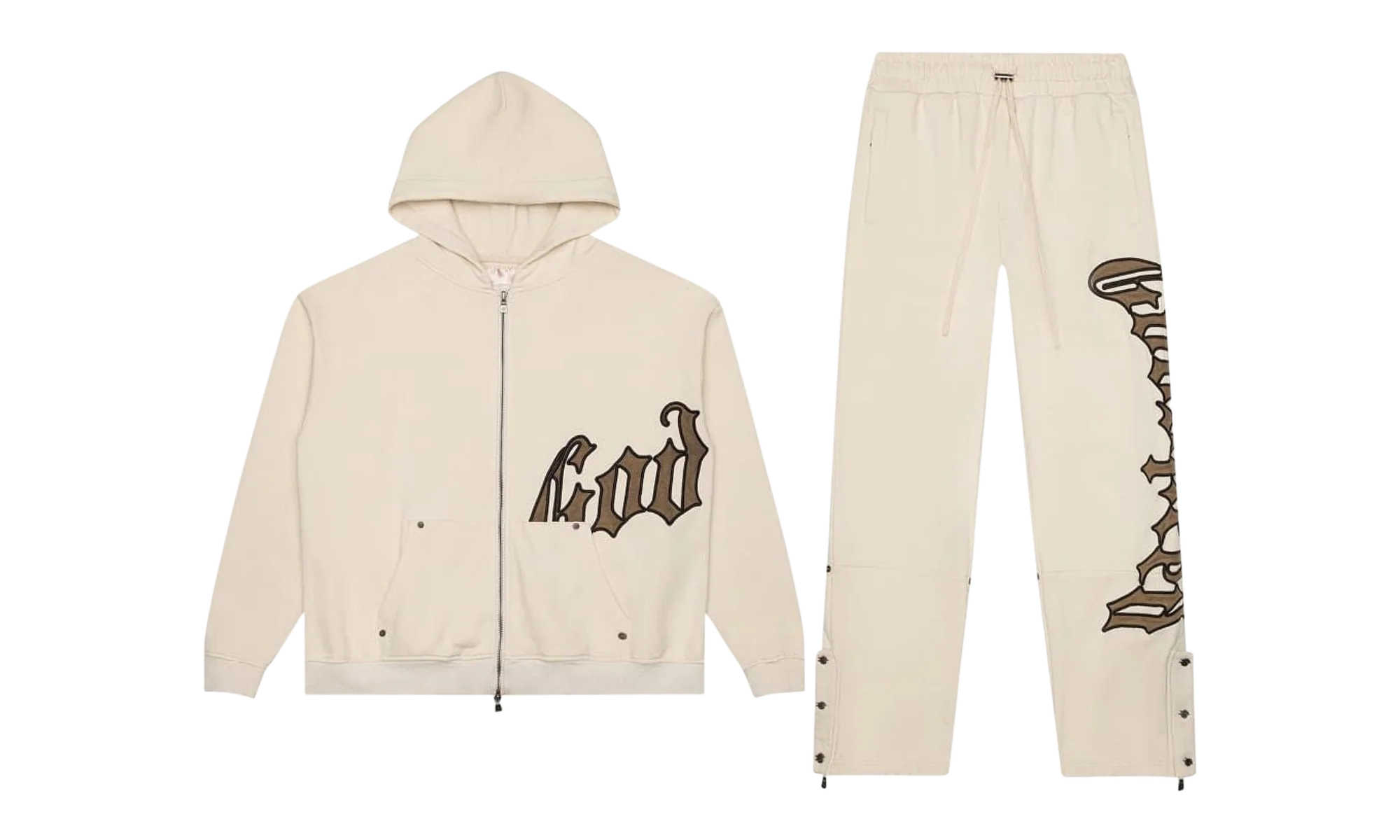 OG Logo Sweatsuit V2 "Creme/Brolive" 00AAXAIM