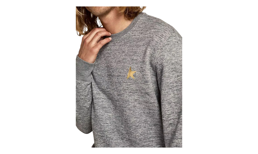 Archibald Star Collection Sweatshirt "Medium Grey Melange / Gold" GMP01223.P000522.60311