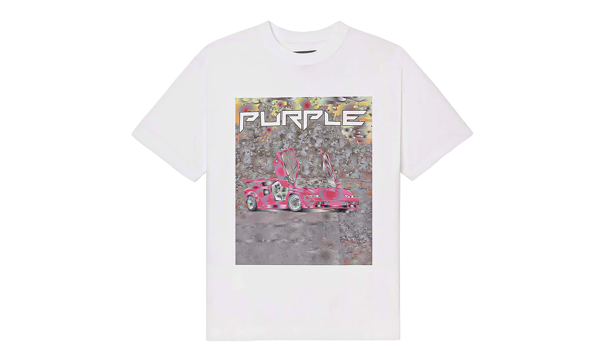 Ditched Textured SS Tee "White" P104 TBDS226