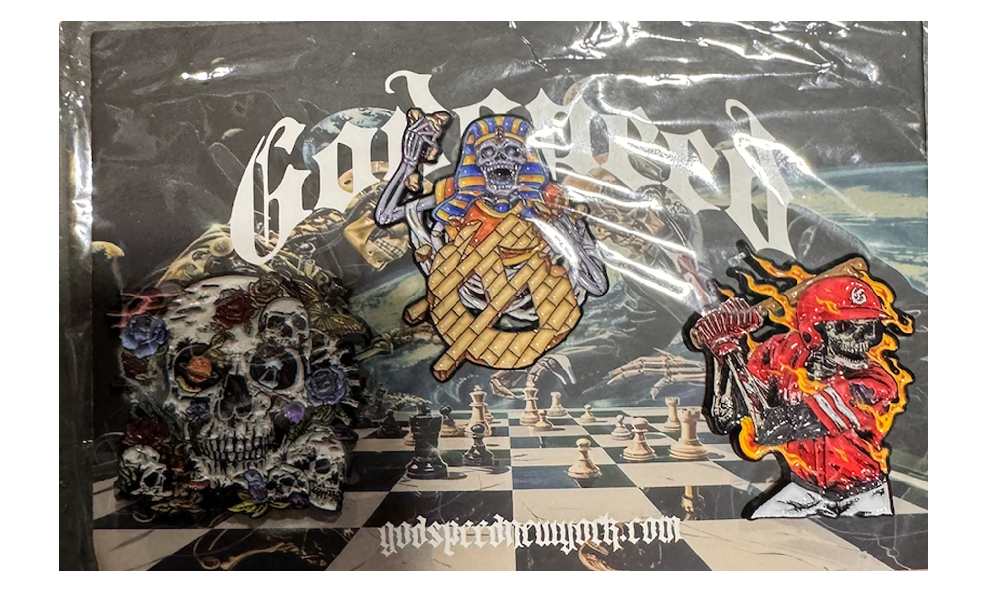 Godspeed Pyramid Pins "Multicolor" GS171