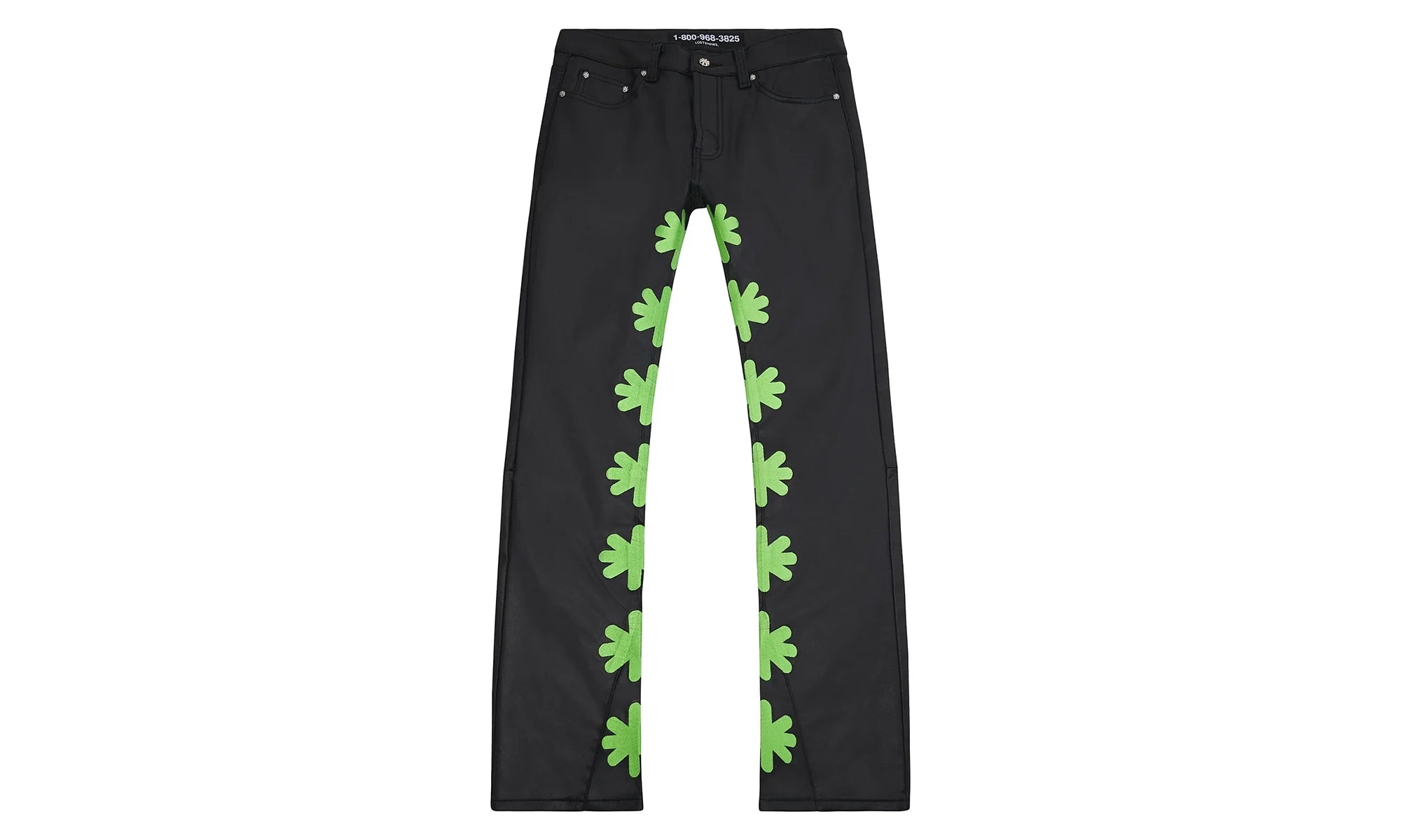 Wax Pant "Black / Green" O4HD9CPX