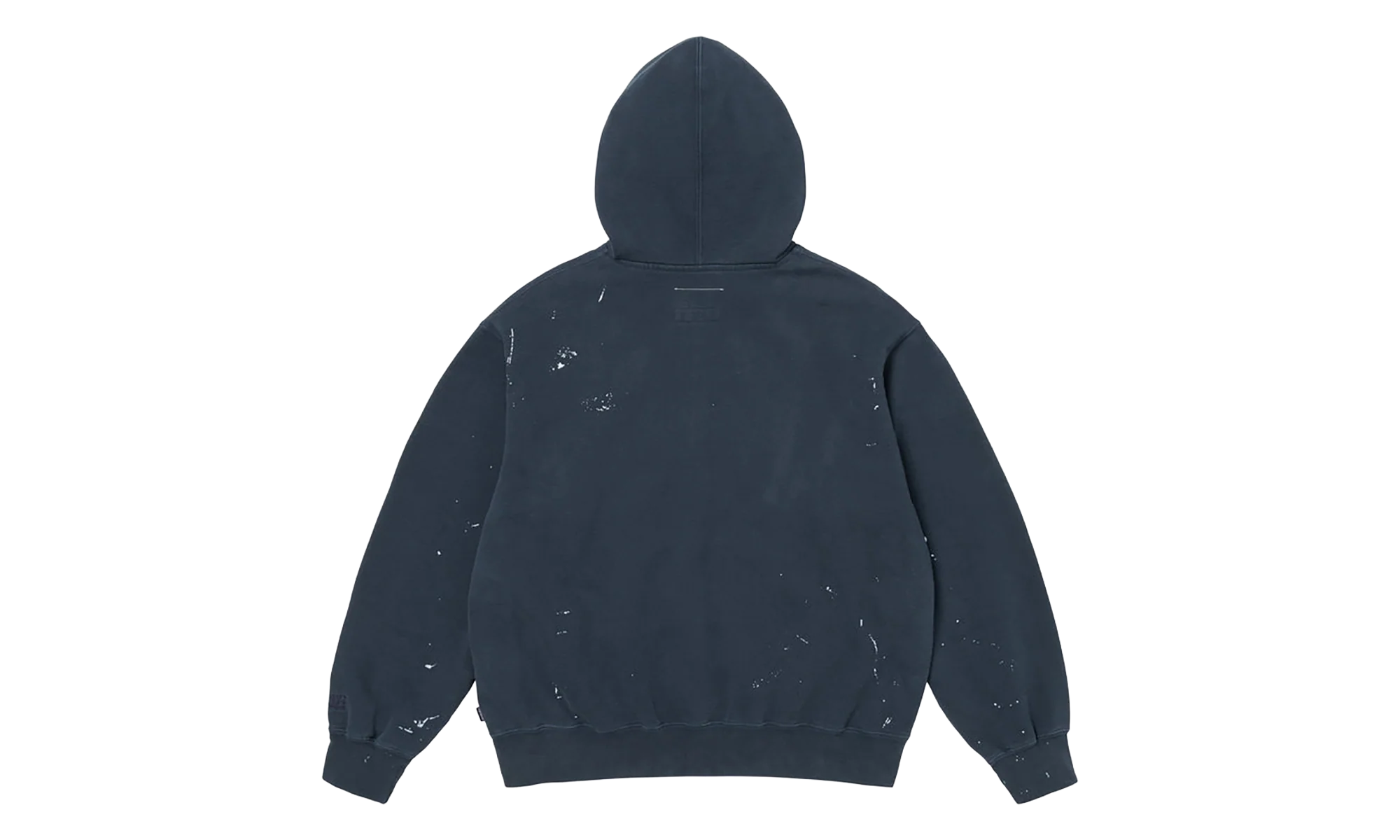 MM6 Maison Margiela Box Logo Zip Up Sweatshirt "SS26 - Navy" SU27170