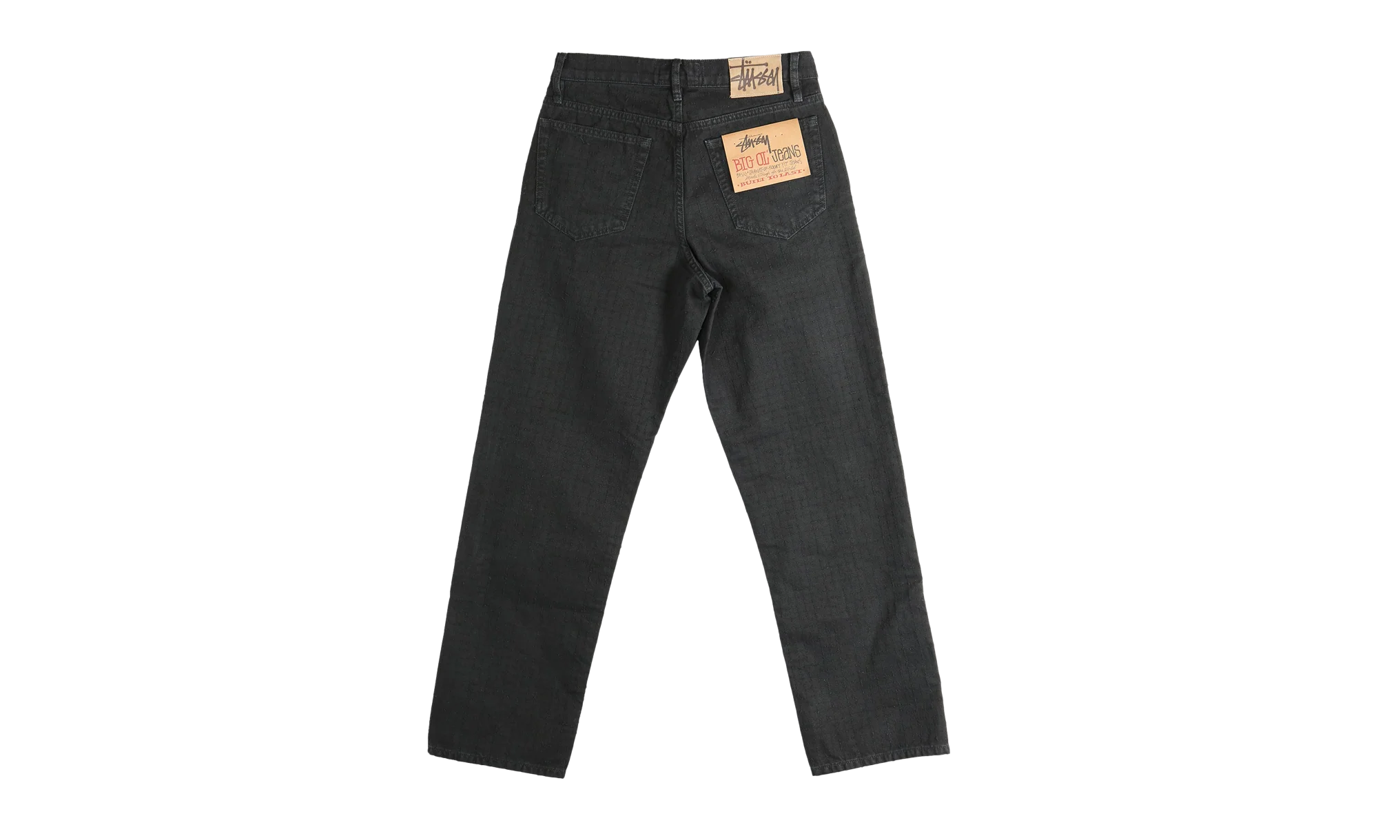 Big Ol Canvas Ndl Pnch Jeans "BLACK" 116673 BLAC