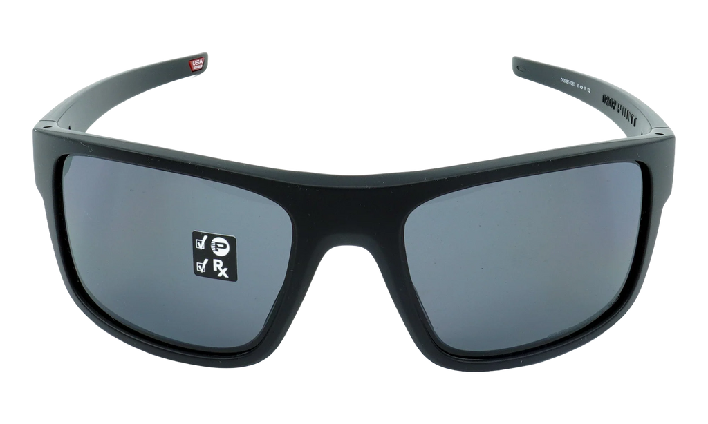 Drop Point Sunglasses "Matte Black / Grey Polarized" OO9367 10