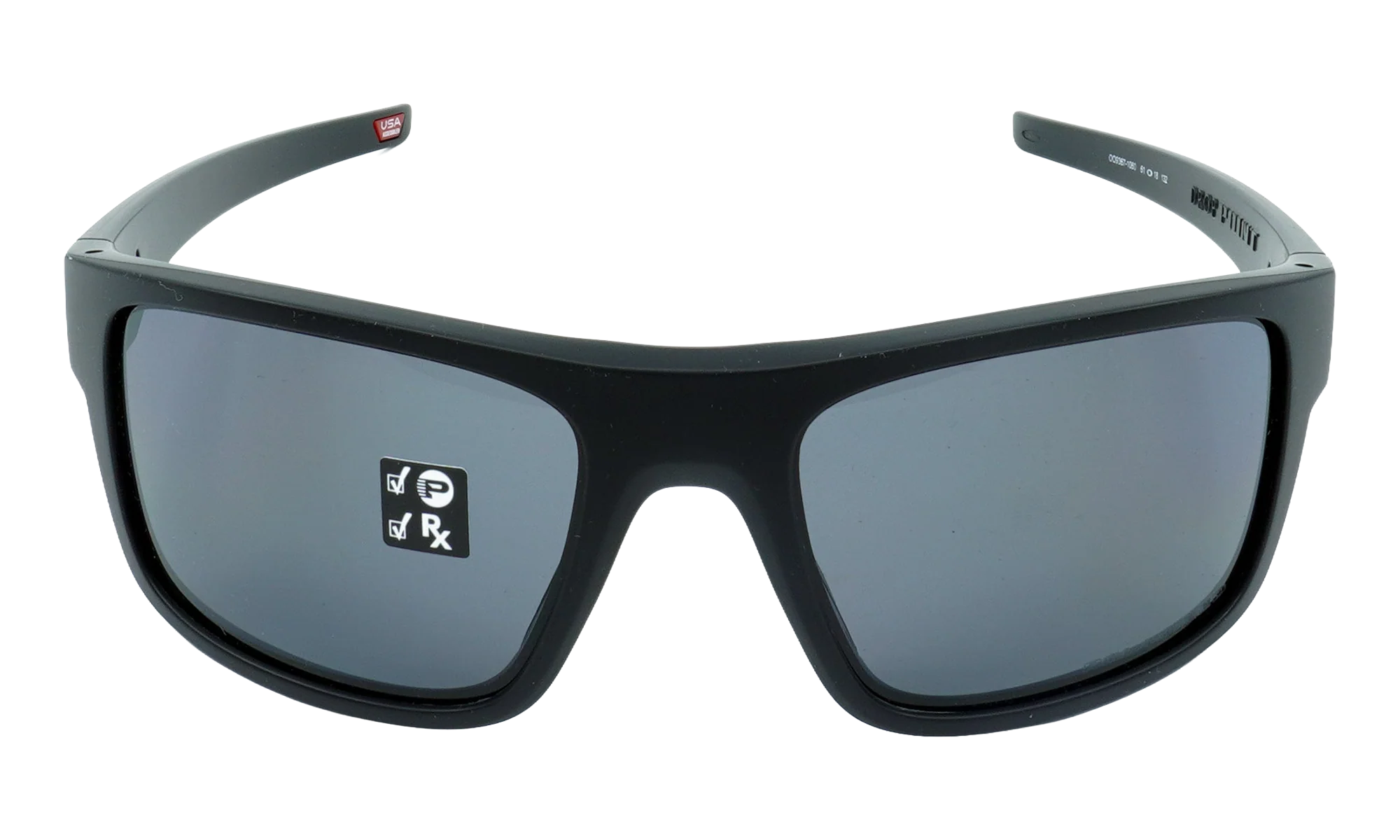 Drop Point Sunglasses "Matte Black / Grey Polarized" OO9367 10