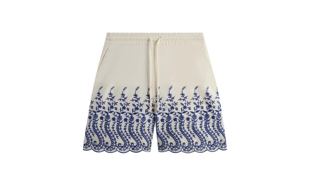 Floral Eyelet Lewis Short "Current" KHM060594 412