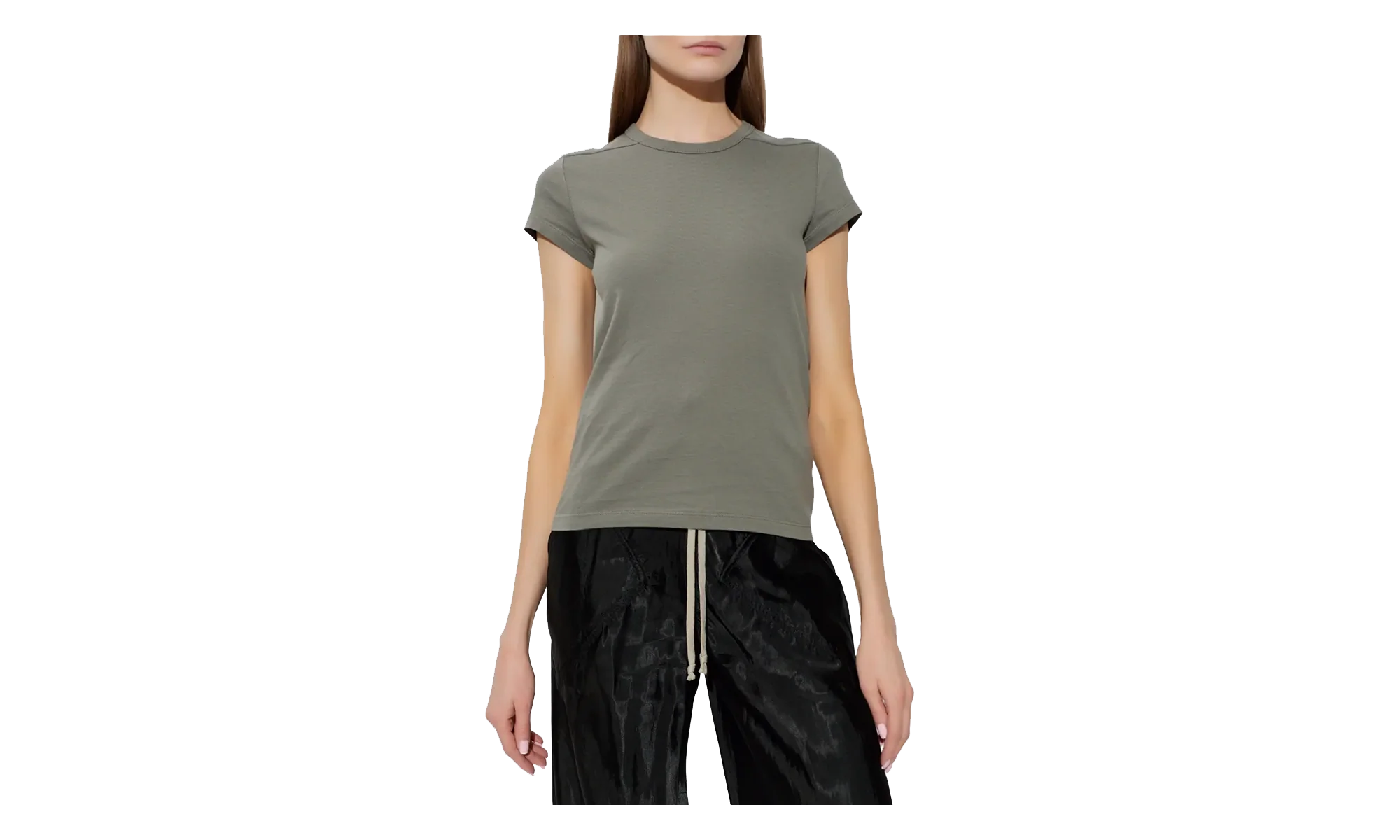 Cropped Level T-Shirt WMNS "Euca" RP01F6235 JA 35