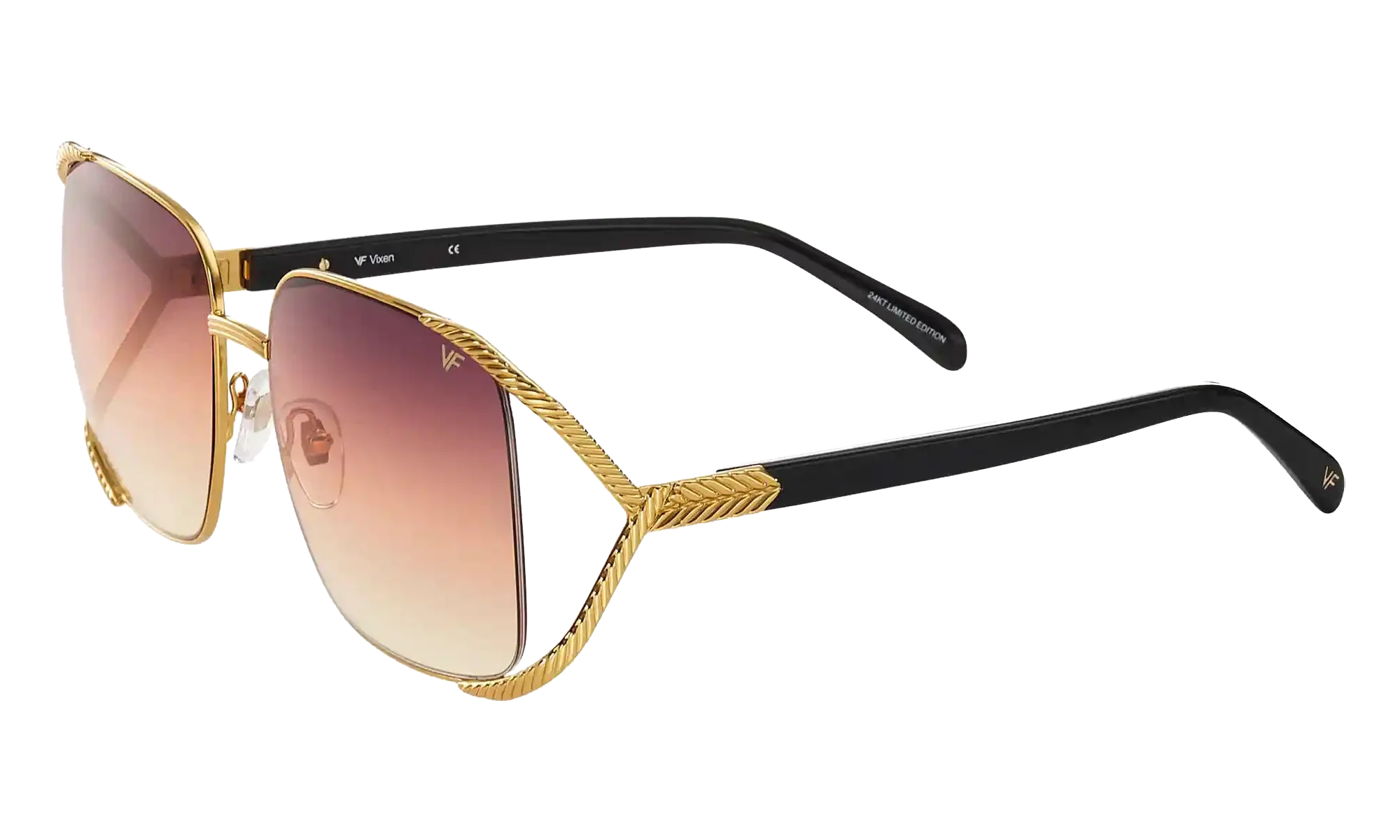 Vixen 24KT "Yellow Gold / Black / Brown Triple Gradient" MPVX2 0002 23T2