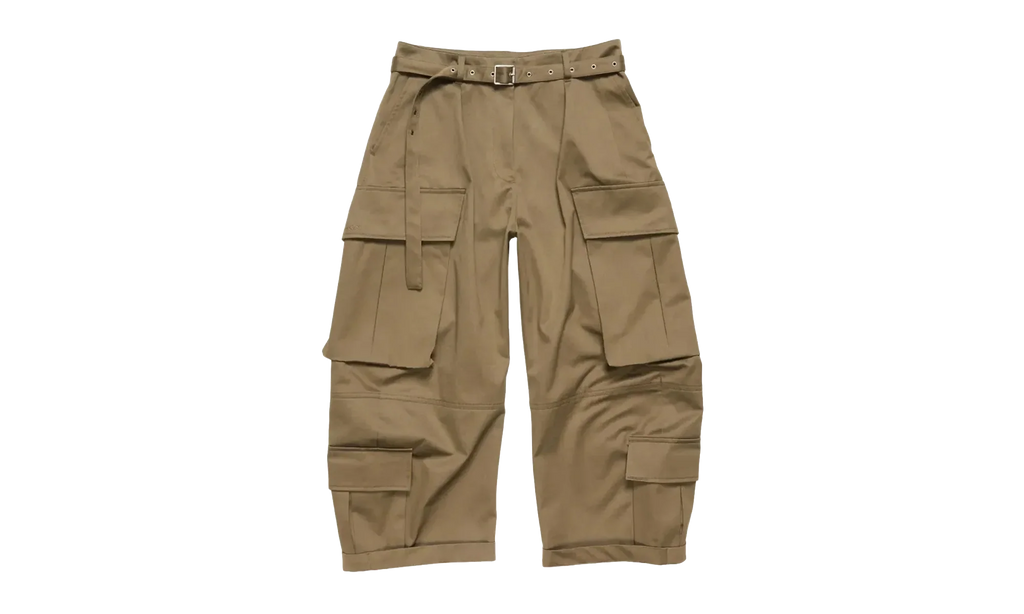 Twill Cargo Trousers "Khaki Green" AK1001 AB6