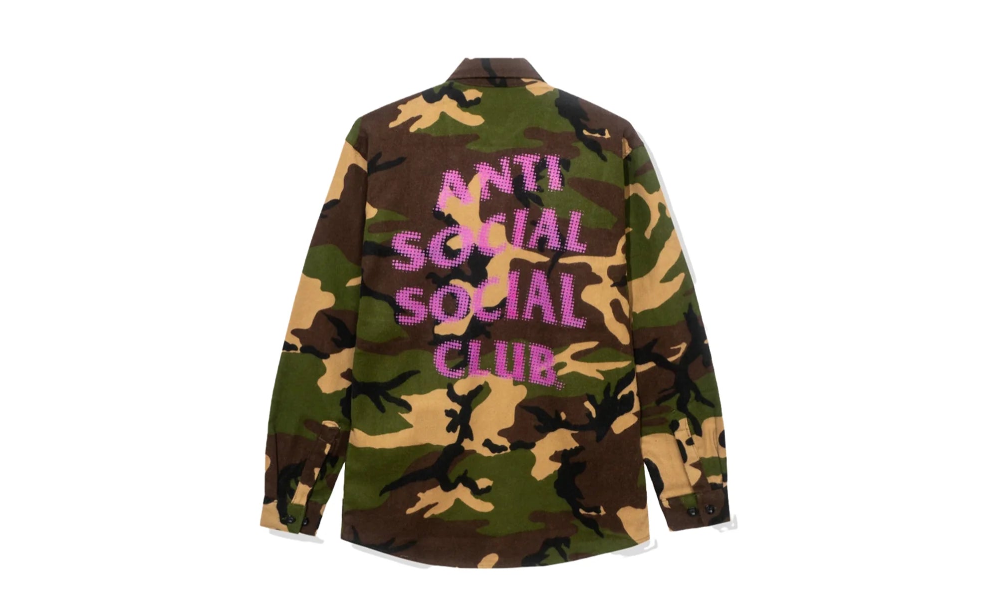 Dialtone Flannel Shirt "Camo" ASSC SS2205