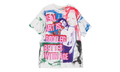 Bootleg Print Tee "White / Multicolor" BWA75