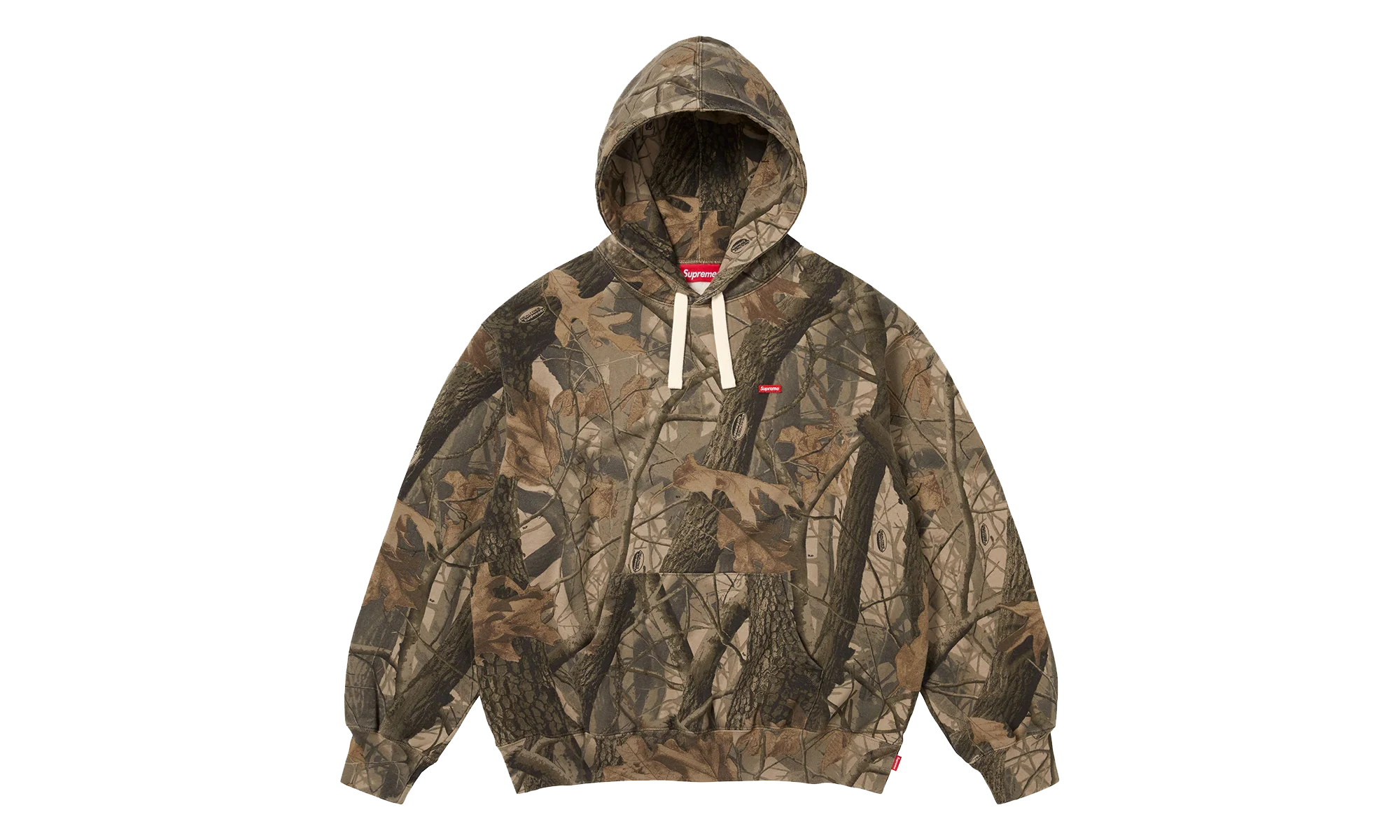 Small Box Drawcord Hoodie "SS26 - Realtree Hardwoods Camo" SU27271