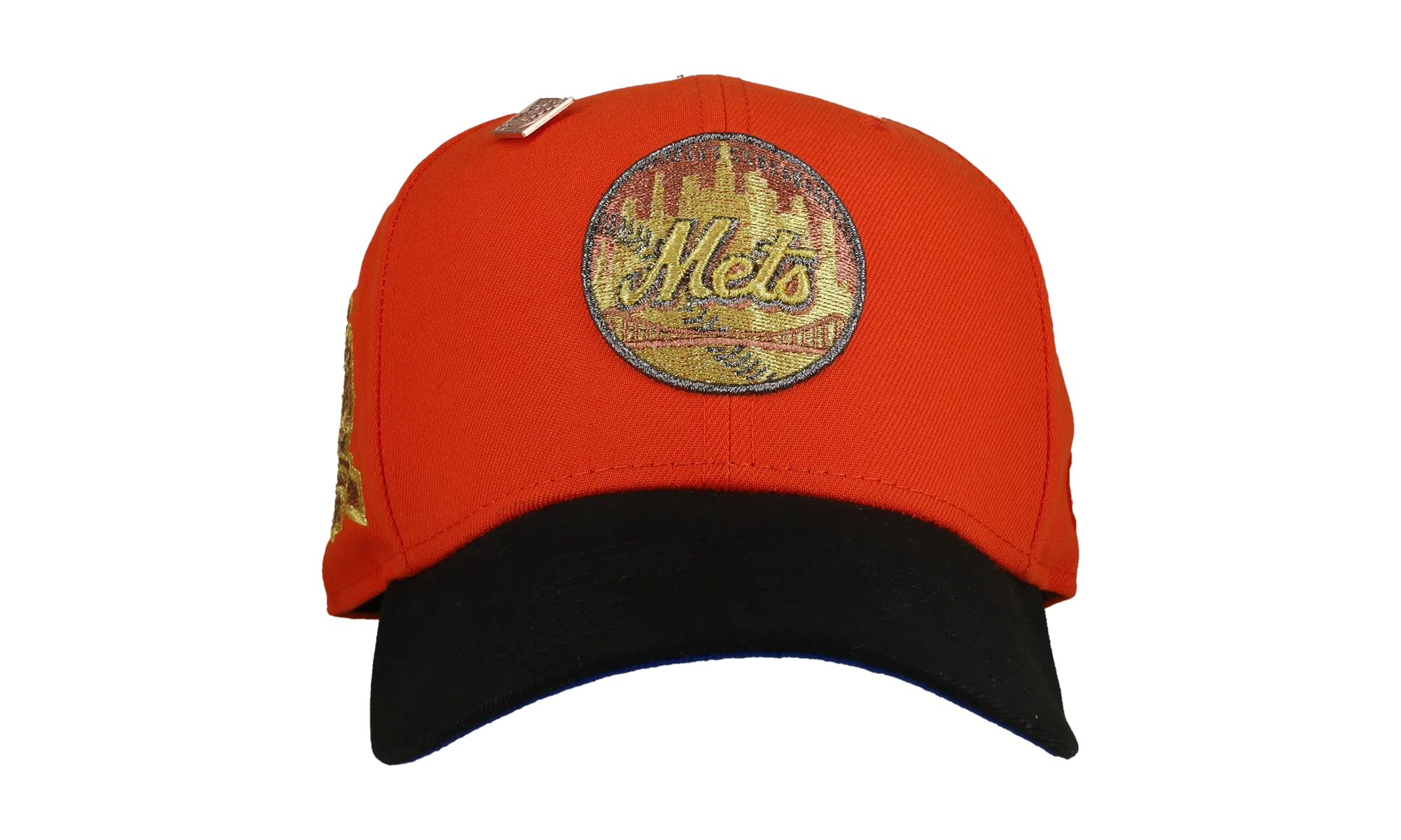 59FIFTY New York Mets 40th Anniversary Fitted Hat "Orange / Black / Gold" NE195