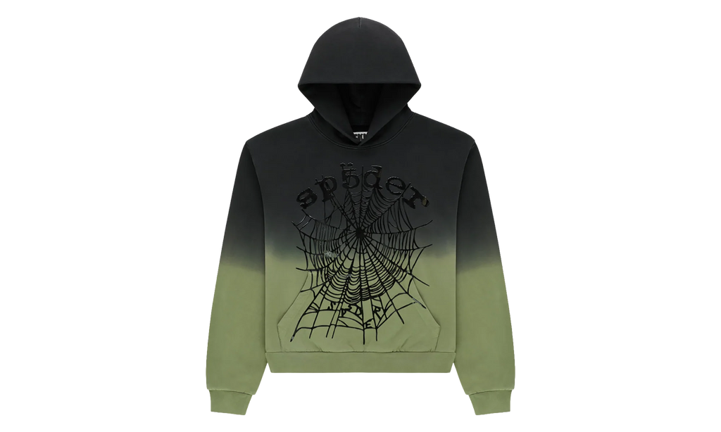 OG Web Ombre Hoodie "Green" SP5der355