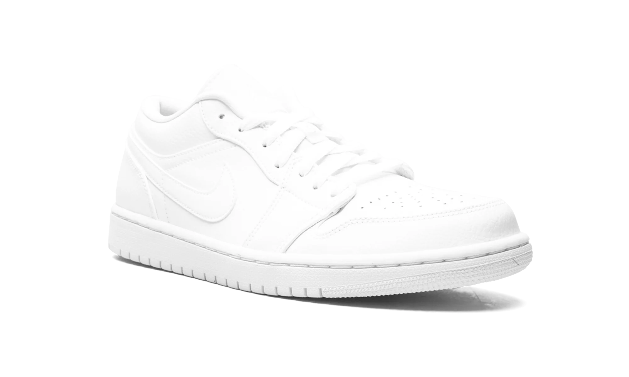Air Jordan 1 Low "WHITE / WHITE-WHITE" 553558 112