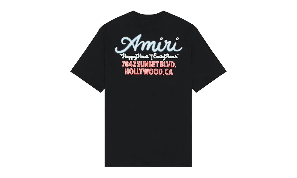 Neon Lights Oversized Tee "Black" AMJYTE1244