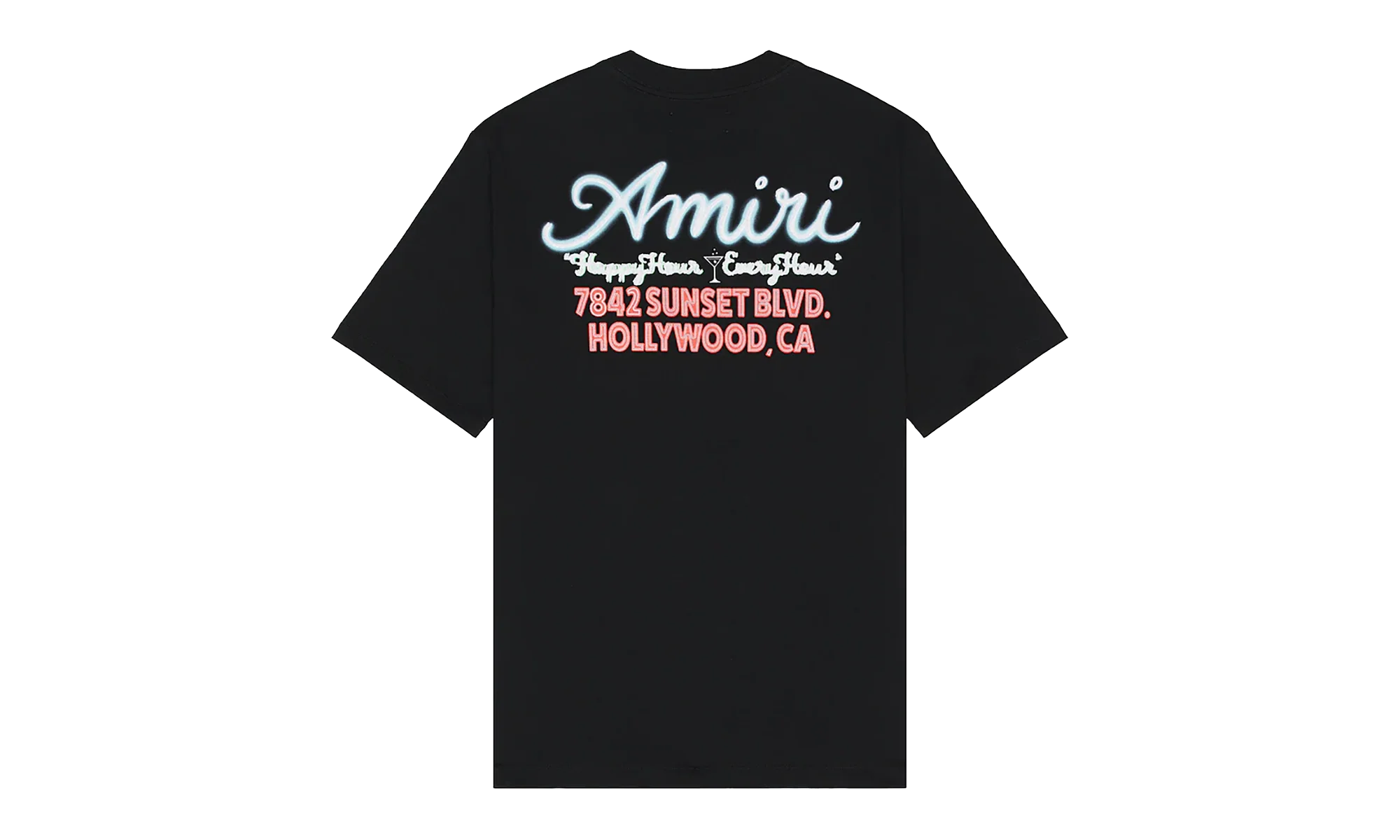 Neon Lights Oversized Tee "Black" AMJYTE1244