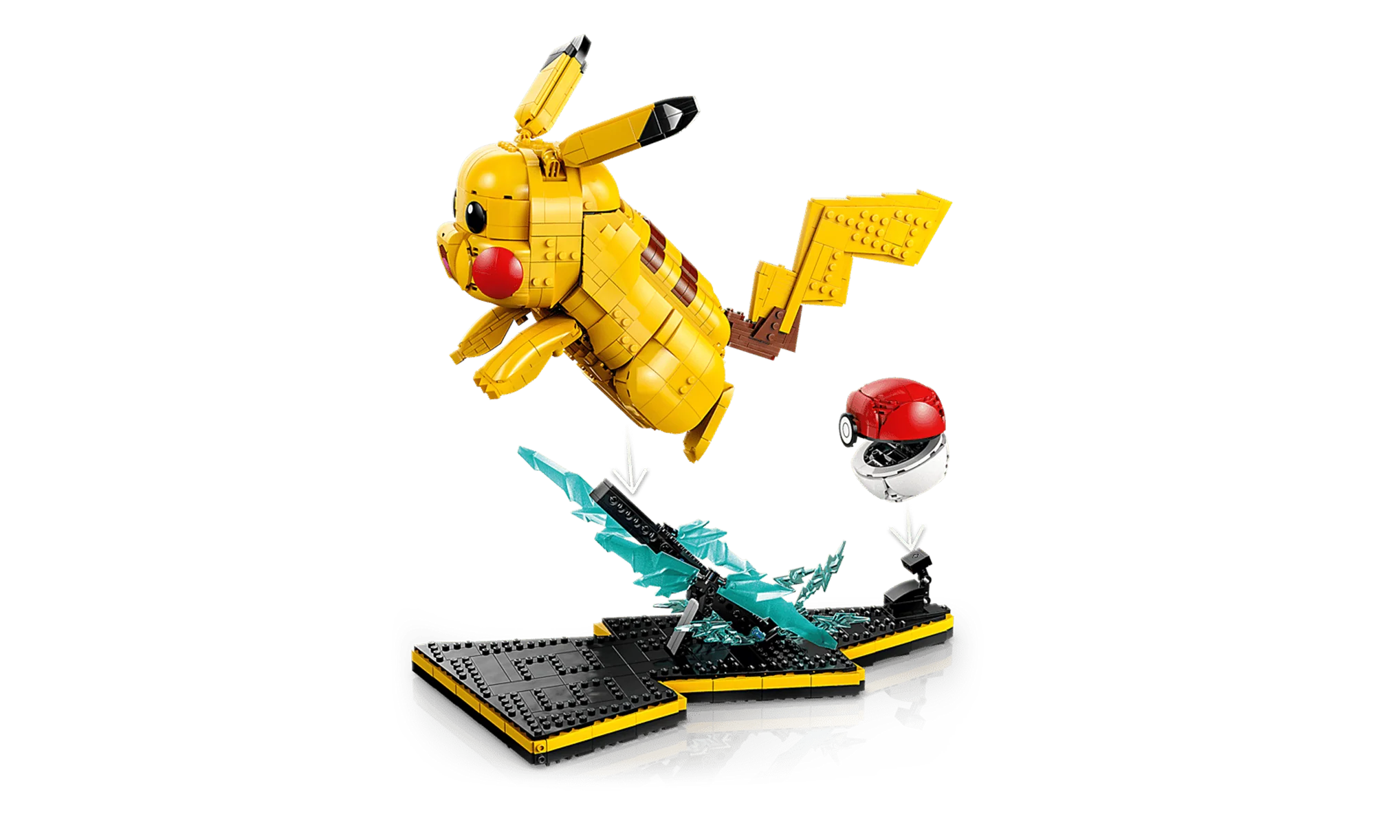 LEGO Pokemon Pikachu and Poke Ball Set "Yellow" 72152