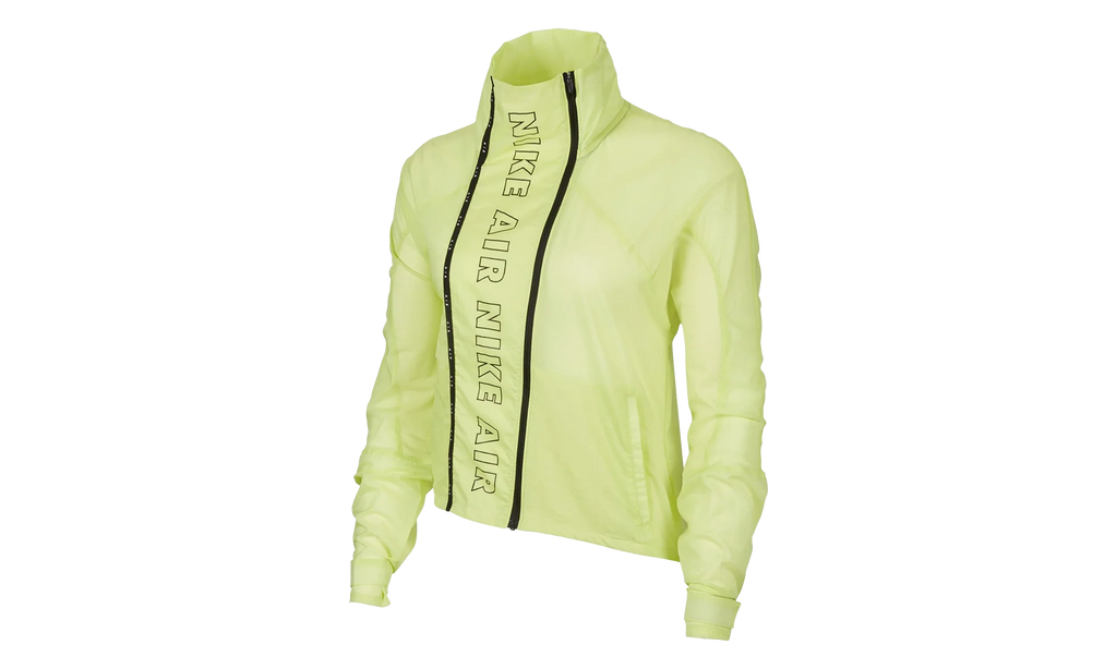 Air Full Zip Running Windbreaker Jacket WMNS "Neon Yellow" CJ1874 367