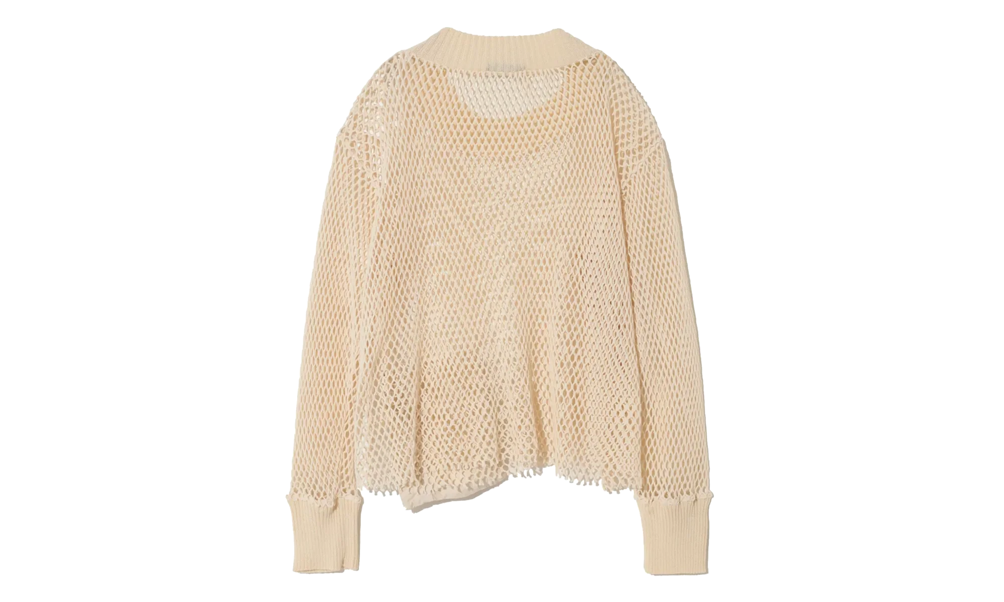 PATCH POCKET SWEATER "Ivory" UC1D4901 IVY