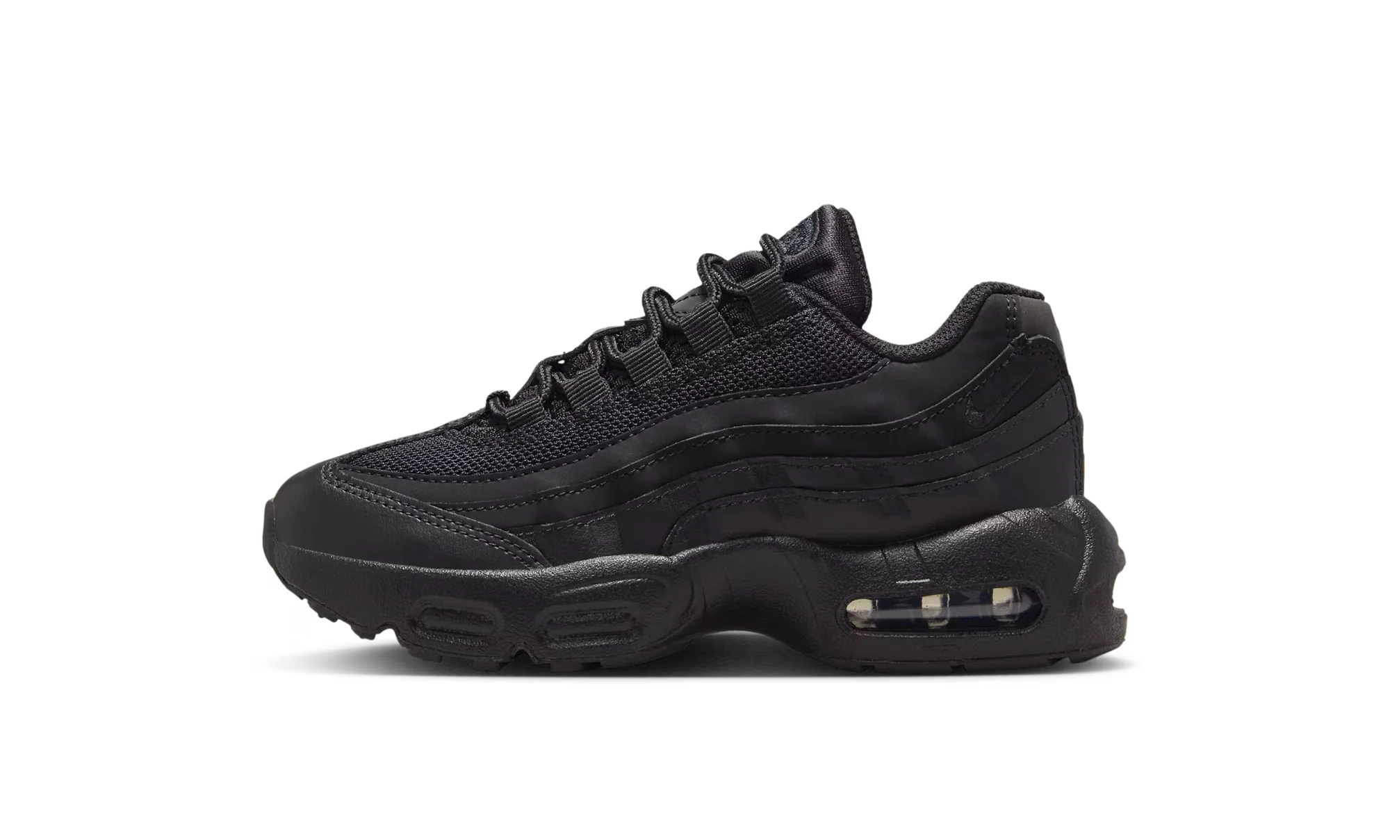 Air Max 95 Recraft GS "Black / Black / Anthracite / Black" HQ6364 001