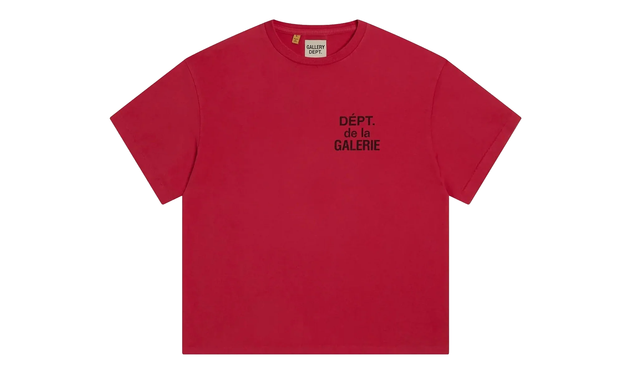 French T-Shirt "Red / Black" GD043