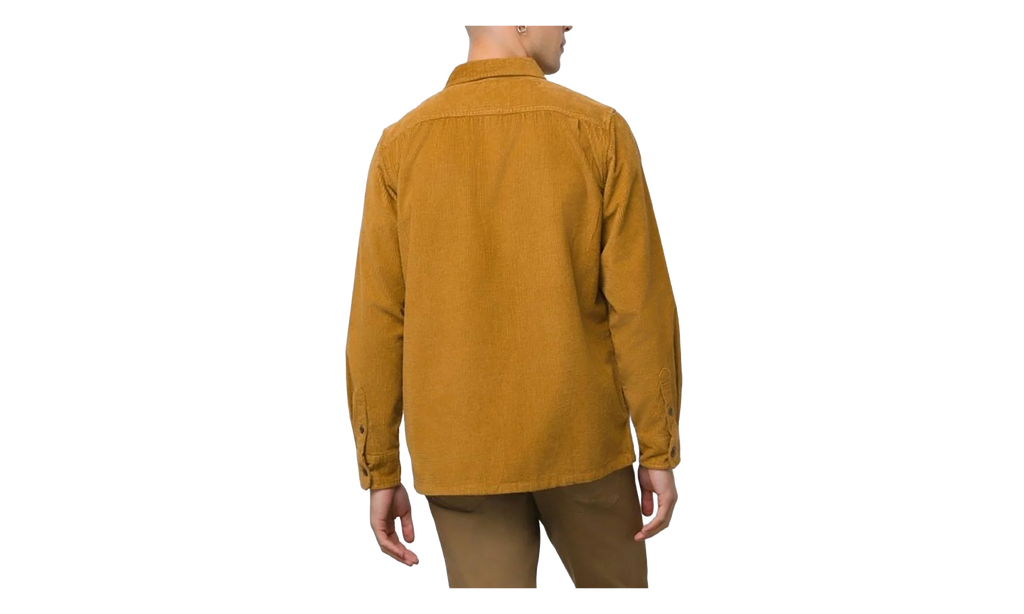 Waffle Corduroy Woven Shirt "Bone Brown" VN0006395RJ1
