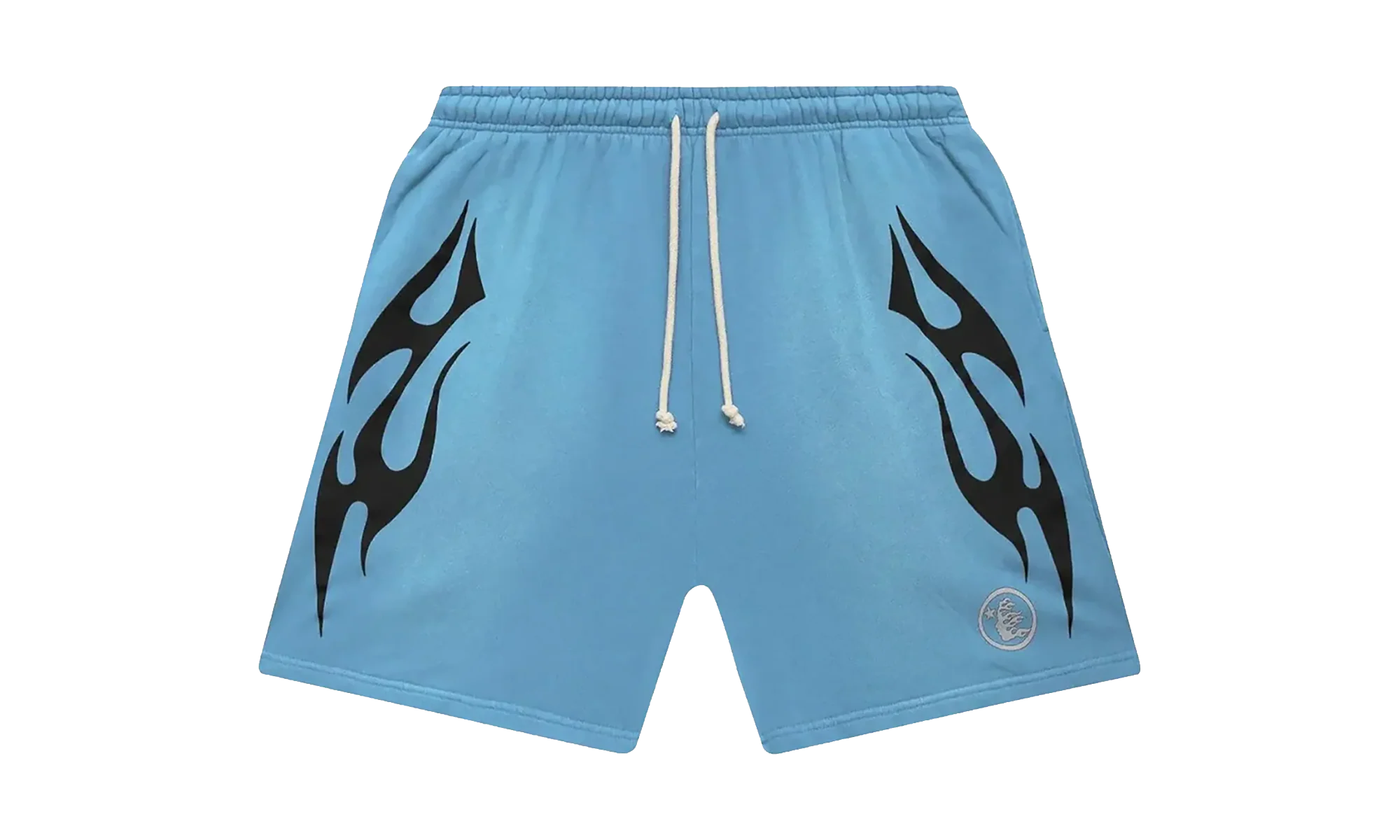 Flame Shorts "Baby Blue / Black" HSR092