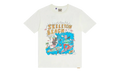 Skeleton Beach Surf Tee "Light Archival White" GD054
