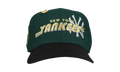 59FIFTY New York Yankees 1999 World Series Script Fitted Hat "Green / Gold" NE251