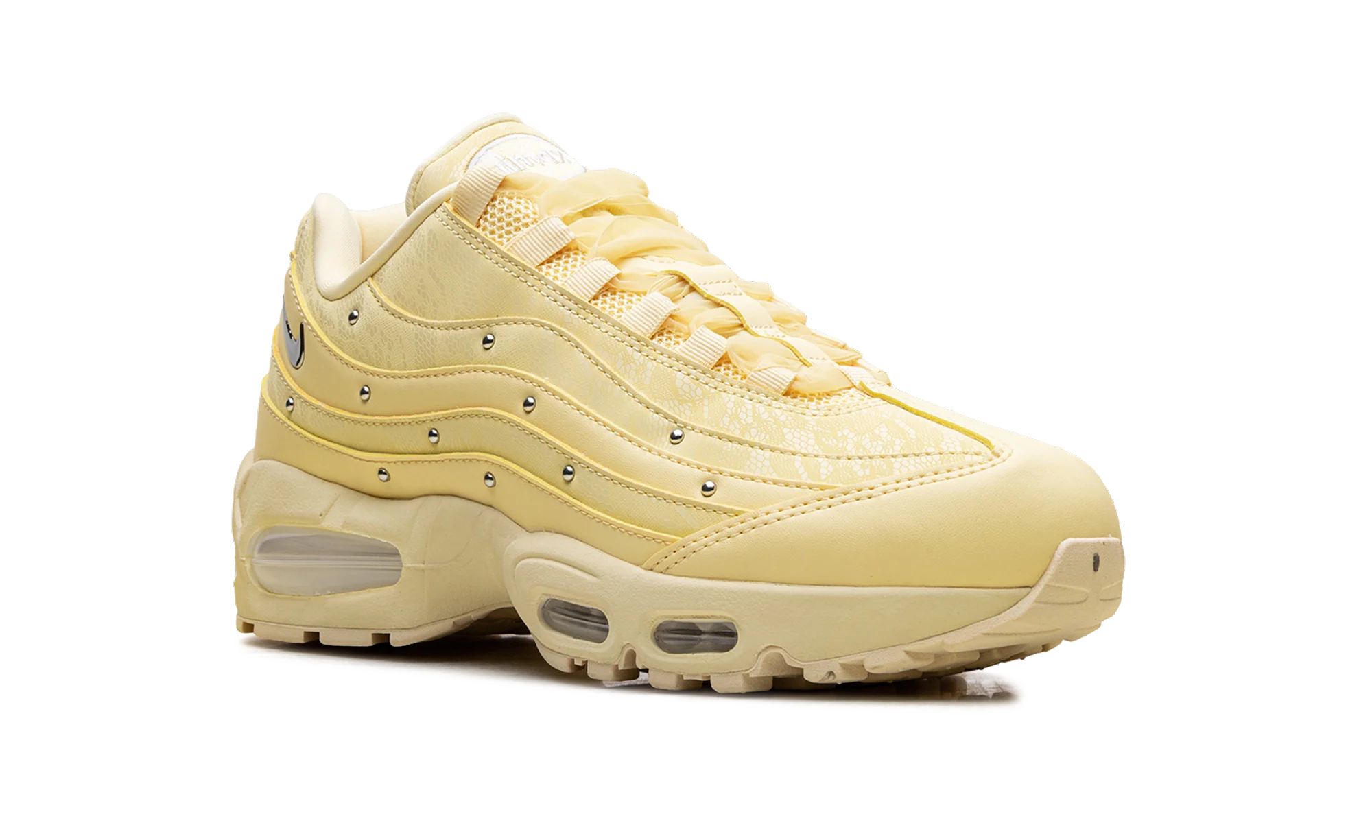 Air Max 95 WMNS "Soft Yellow Silver Studded" IQ3444 722
