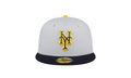 New York Mets 60th Anniversary 59FIFTY Fitted Hat "Grey" 70777240