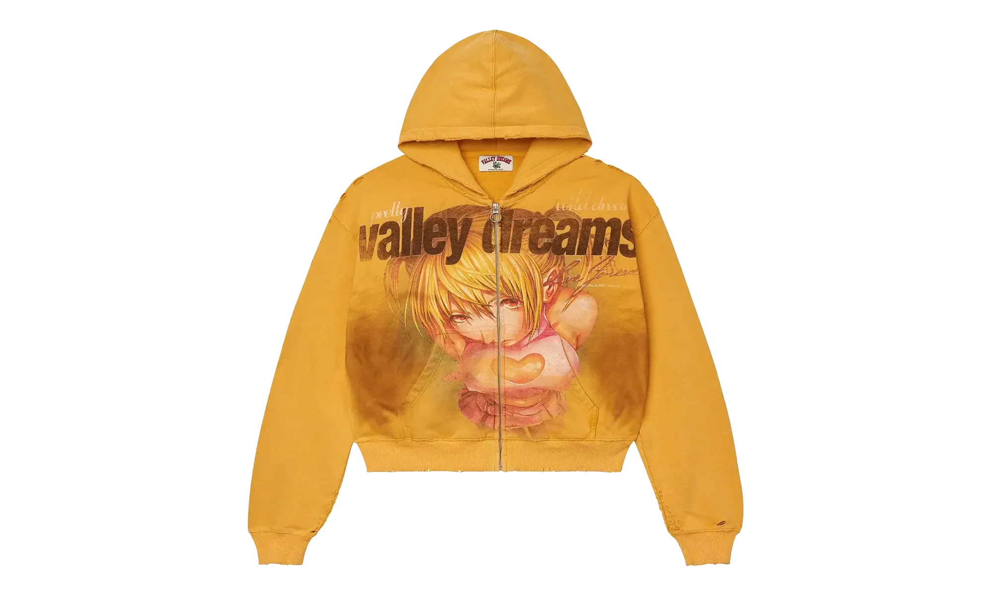 Gold Rush Zip Up Jacket "Yellow" VAL168