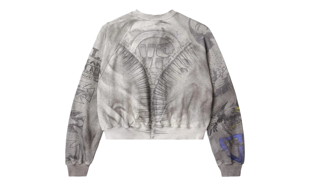 STONE CREWNECK SWEATSHIRT "Grey" VAL108