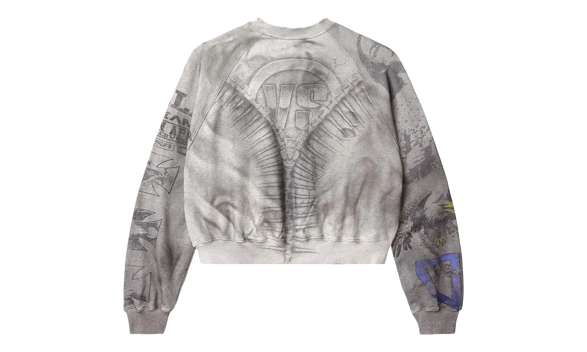 STONE CREWNECK SWEATSHIRT "Grey" VAL108