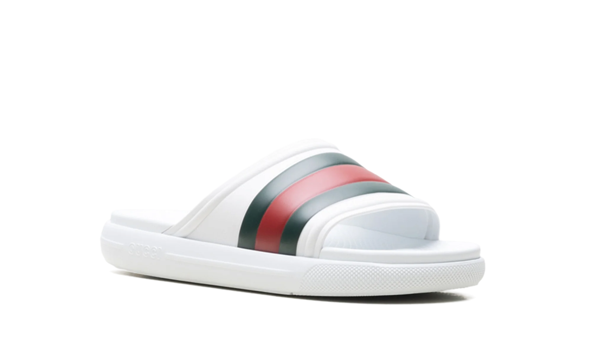 Web Slide Sandal "White Green Red" 780286 J8700 9032