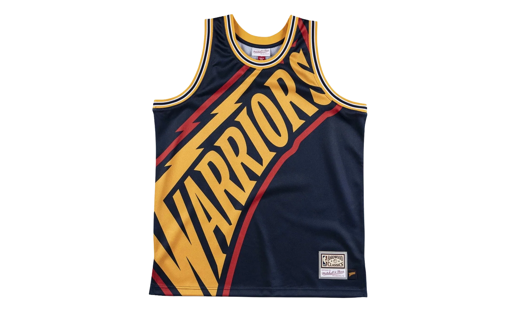 NBA Big Face Jersey "Golden State Warriors - Navy" MSTKBW19068 GSWNAVY