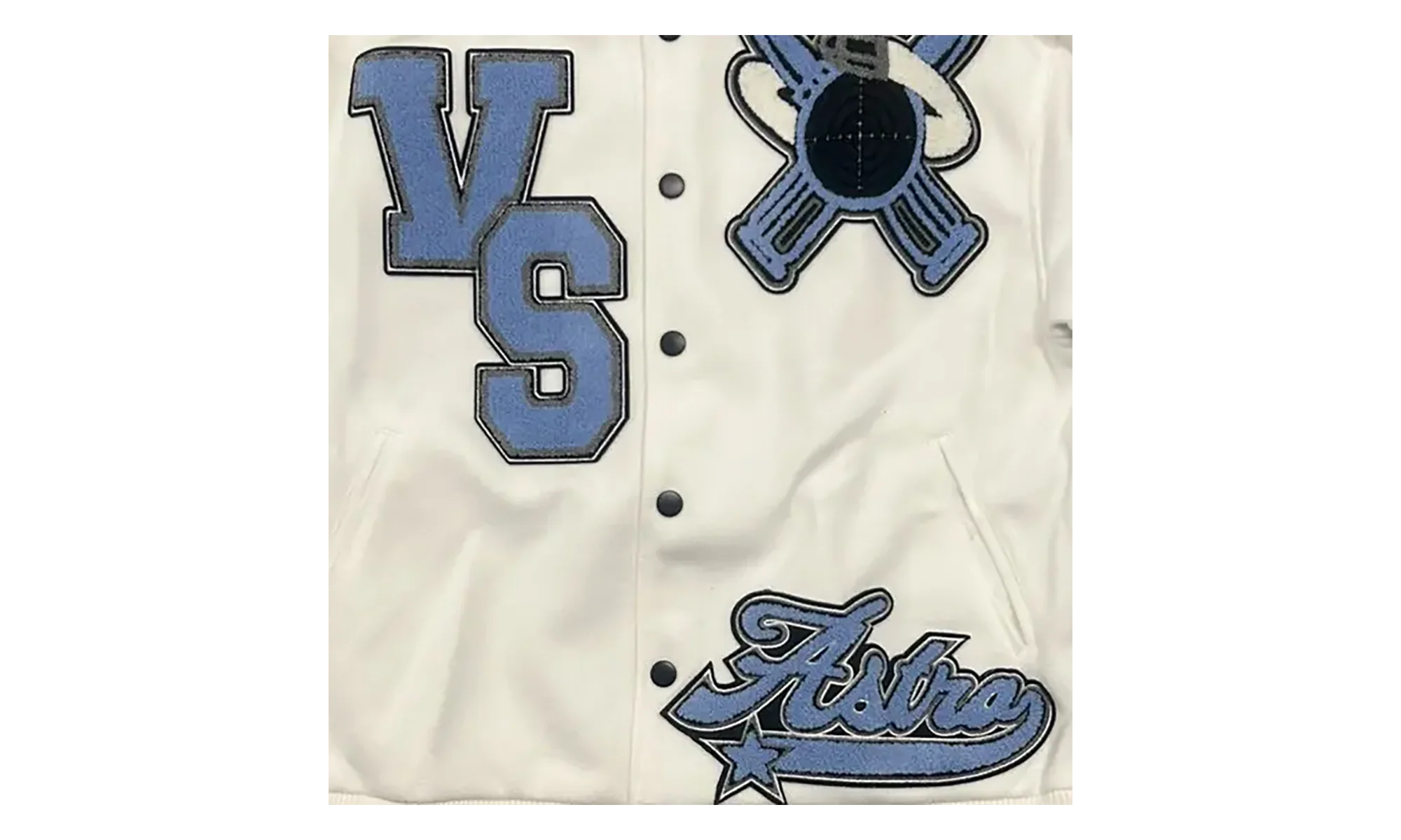 Varsity Jacket "Ice Grey" VAL148