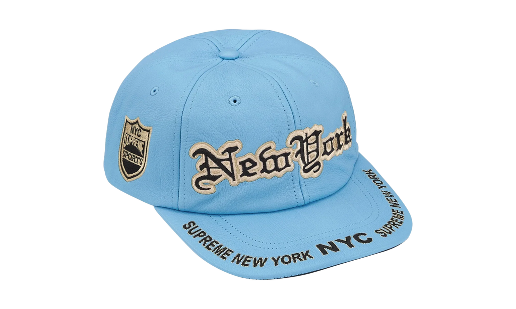 New York Leather 6-Panel "FW25 - Light Blue" SU26921