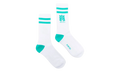 Tube Sock "White / Aqua" PF23MHR002 517 WHIT