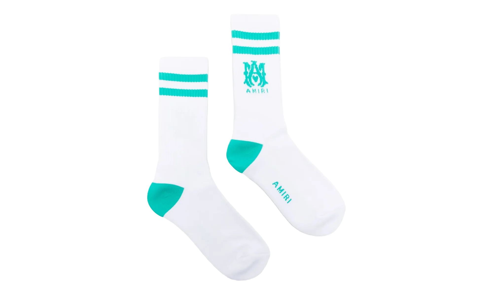 Tube Sock "White / Aqua" PF23MHR002 517 WHIT