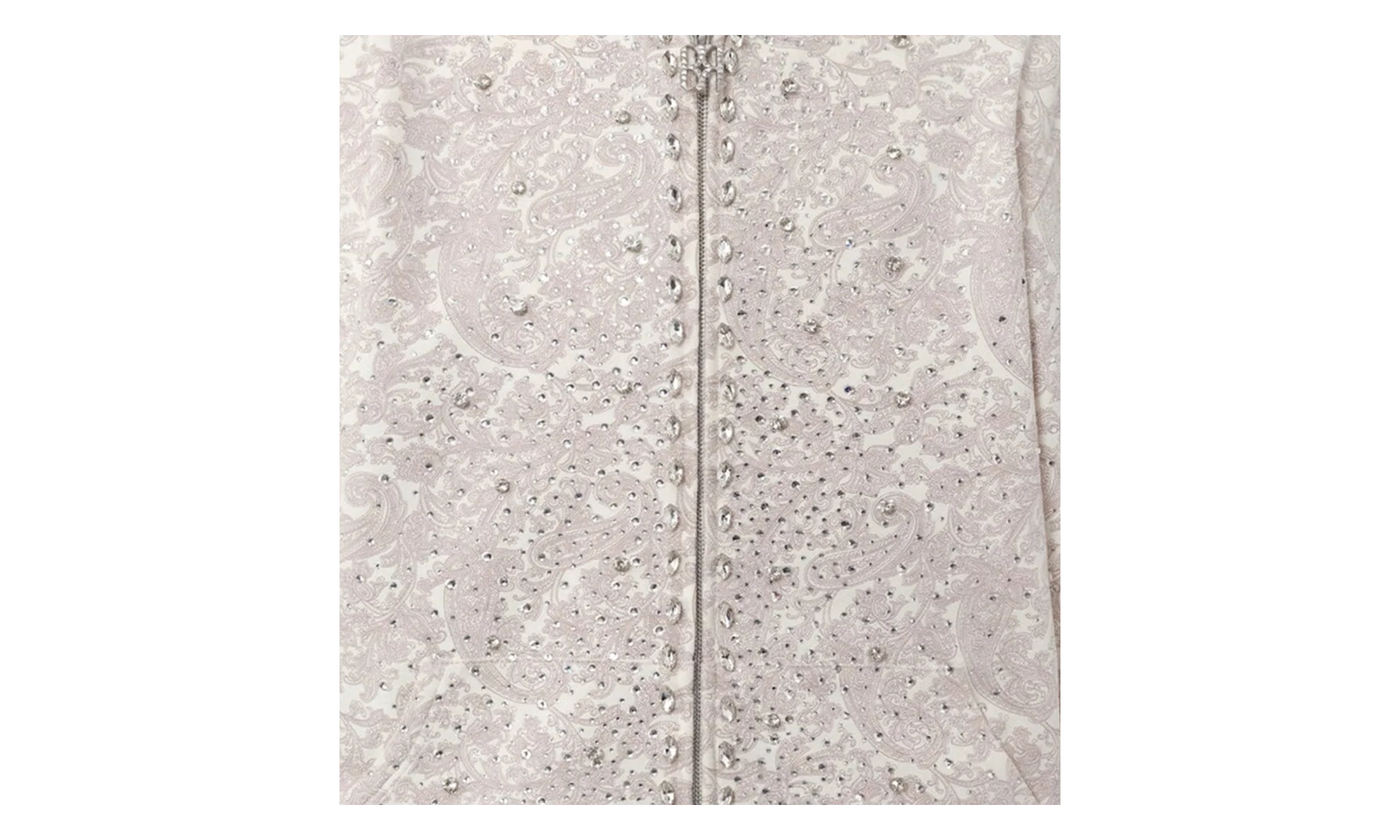 Cashew Blossom Zip-Up Jacket "Cream" BC25FWHA02 WHIT