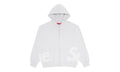 Big Logo Zip Up Hooded Sweatshirt "Ash Grey" SU26885