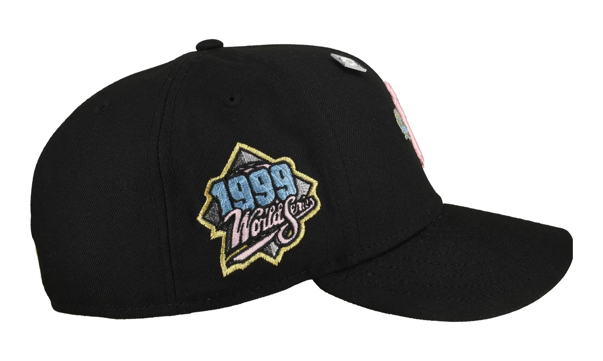 59FIFTY New York Yankees 1999 World Series Fitted Hat "Metallic Rose / Black" NE422