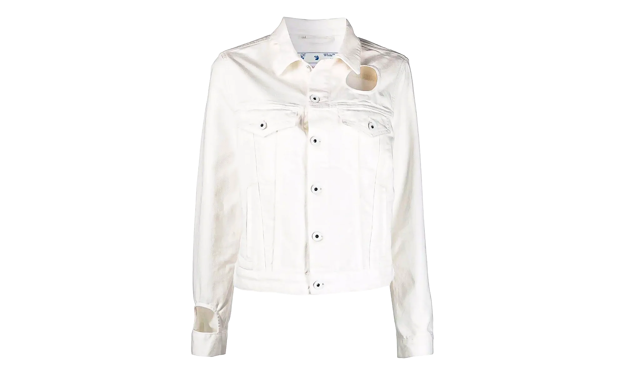 Meteor Regular Jacket WMNS "White" OWYE027C99DEN0020100